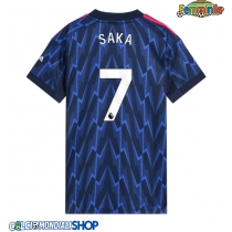 Maglie da calcio Arsenal Bukayo Saka #7 Seconda Maglia Femminile 2025-26 Manica Corta
